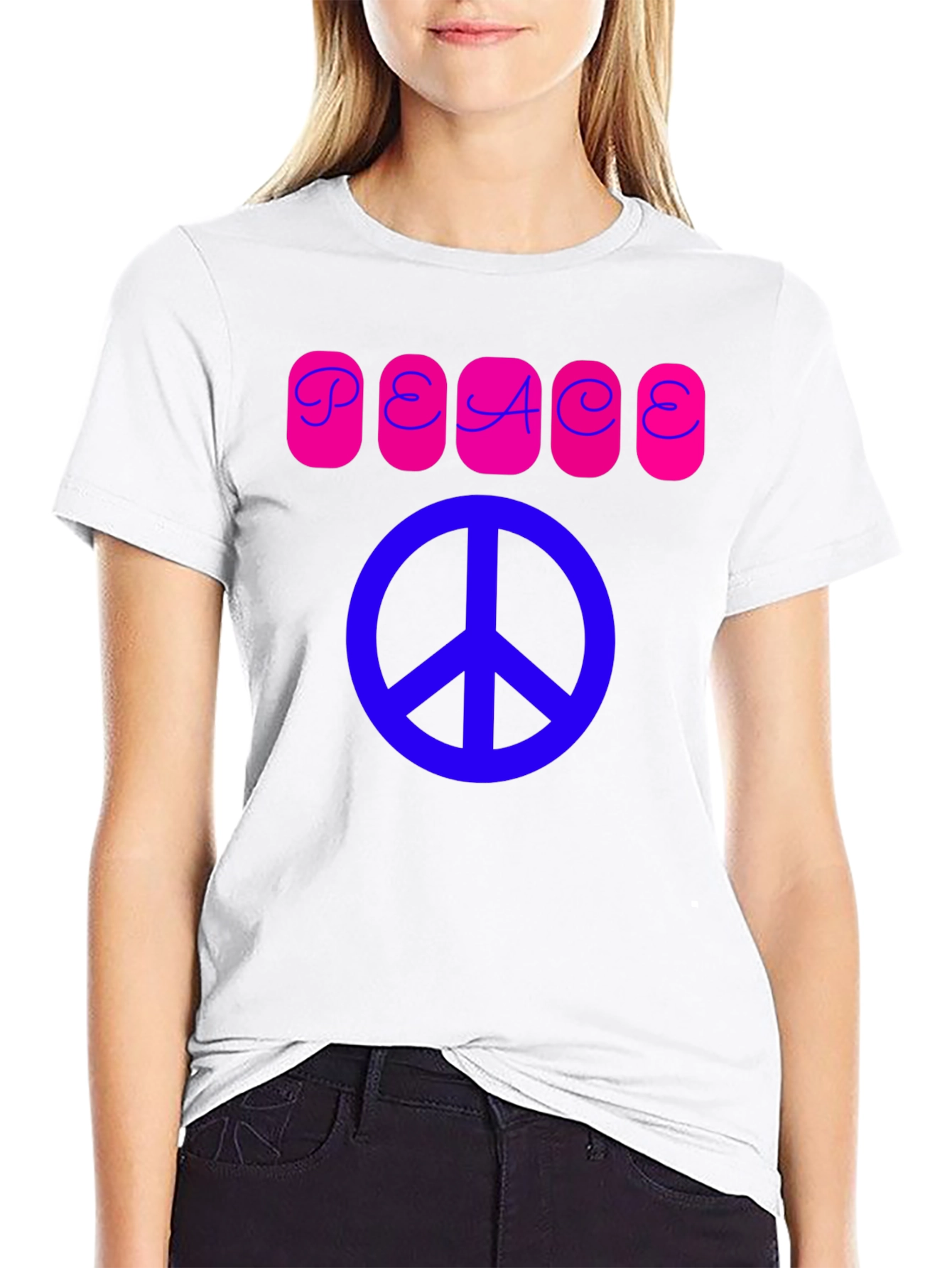 Peace Graphic Tee - Stylish & Comfortable
