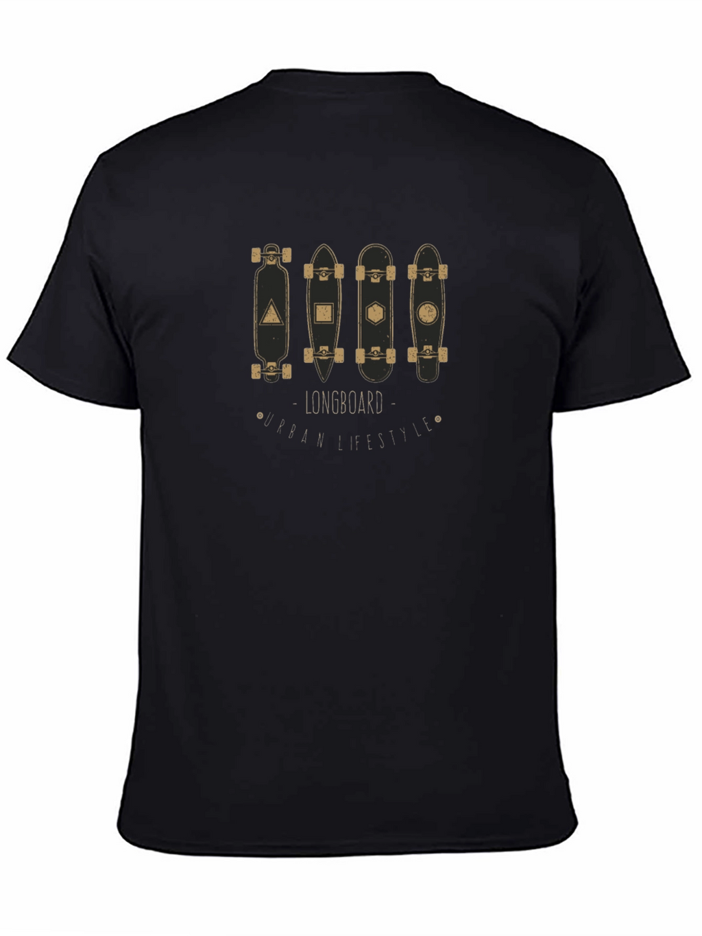 Longboard Urban Lifestyle Graphic T-Shirt