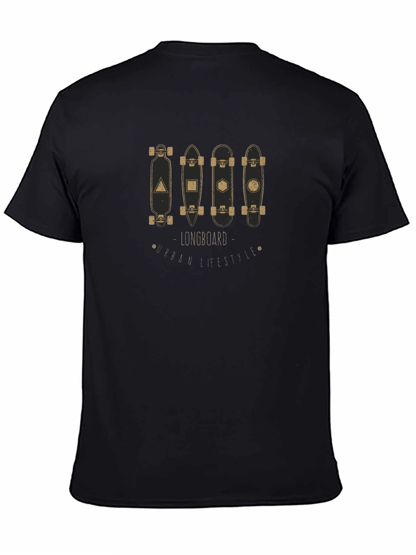 Longboard Urban Lifestyle Graphic T-Shirt