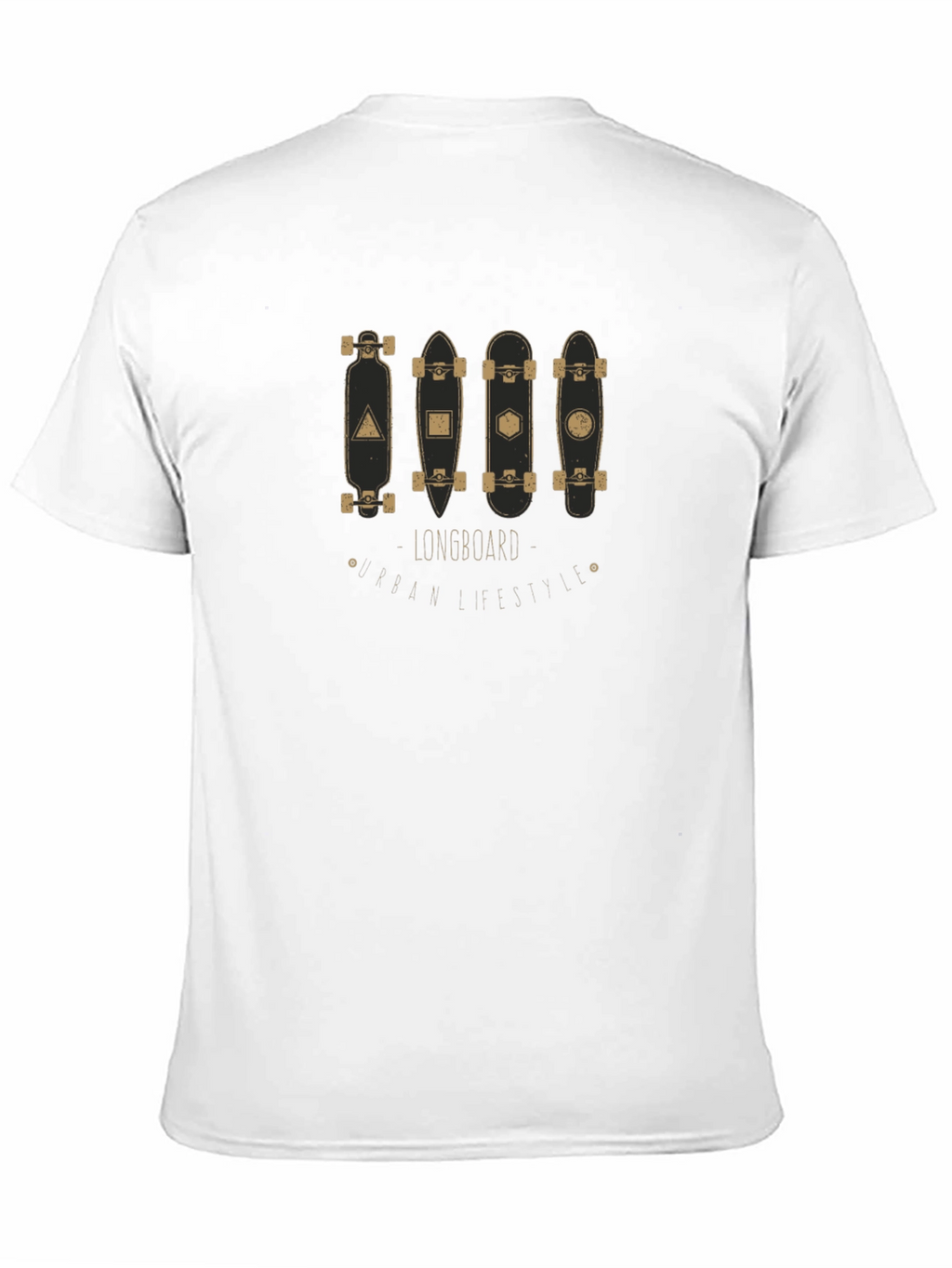Longboard Urban Lifestyle Graphic T-Shirt