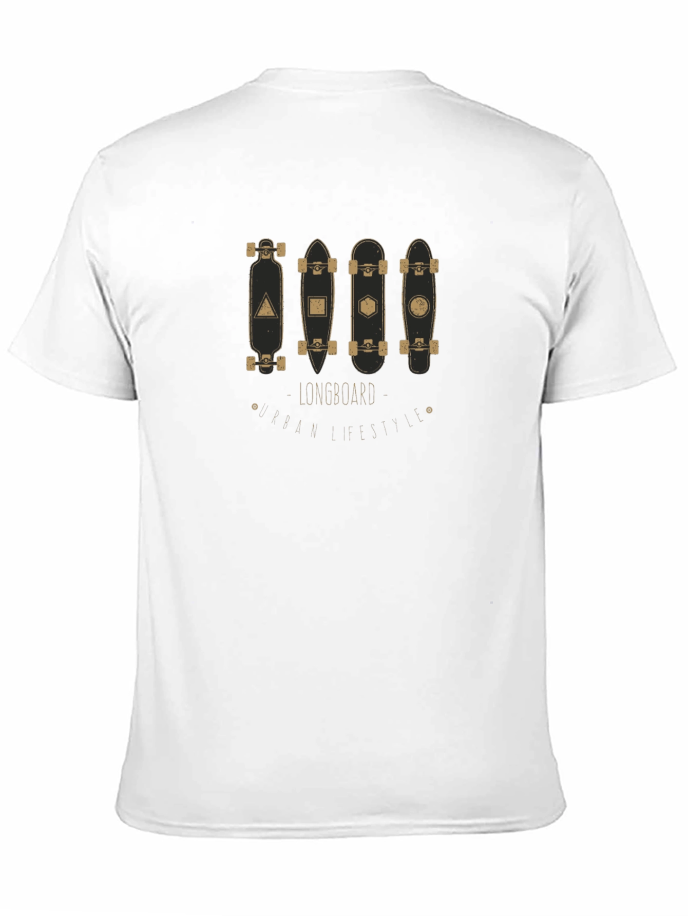 Longboard Urban Lifestyle Graphic T-Shirt
