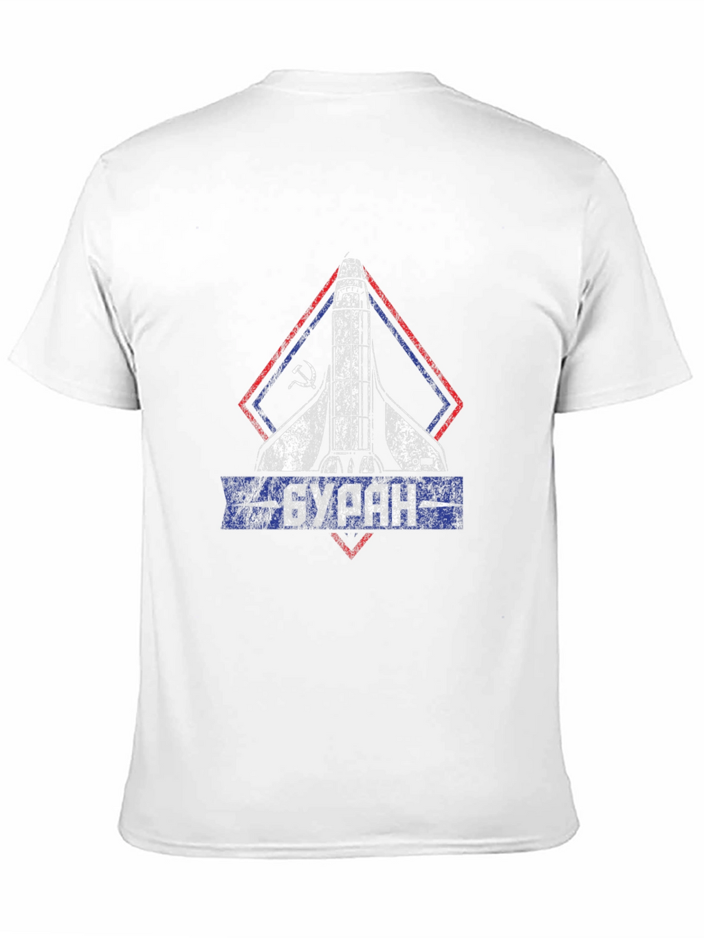 Soviet Shuttle Buran Graphic T-Shirt