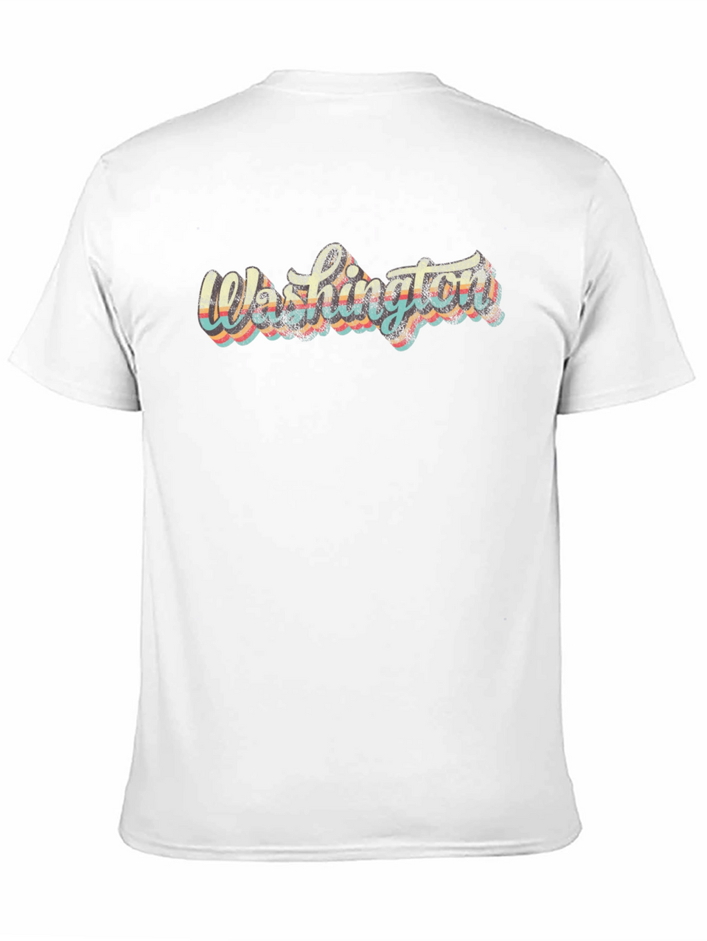 Washington Retro Graphic Tee - Cool State Pride Shirt