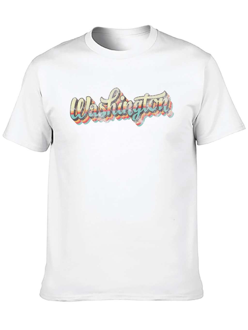 Washington Retro Graphic Tee - Cool State Pride Shirt