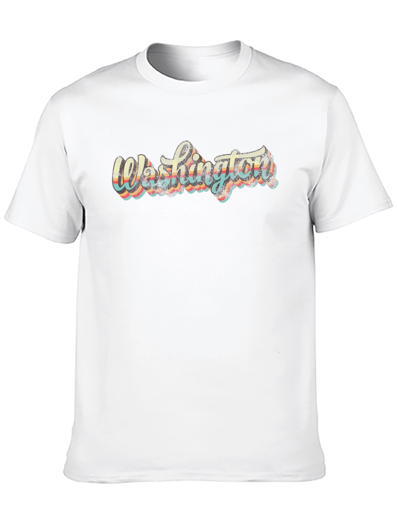 Washington Retro Graphic Tee - Cool State Pride Shirt