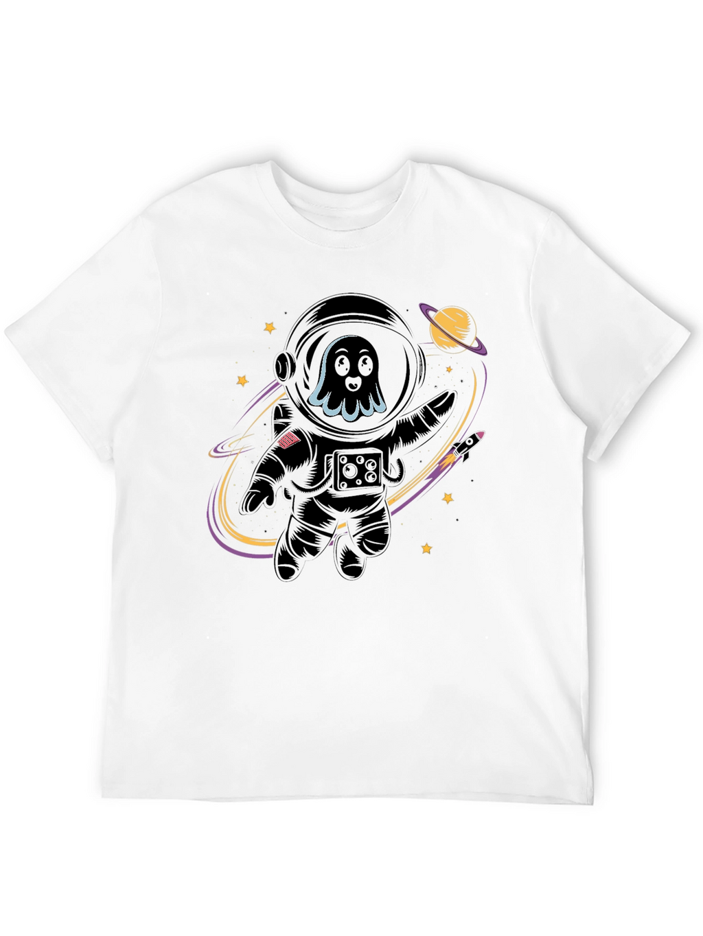Astronaut Ghost Graphic Tee