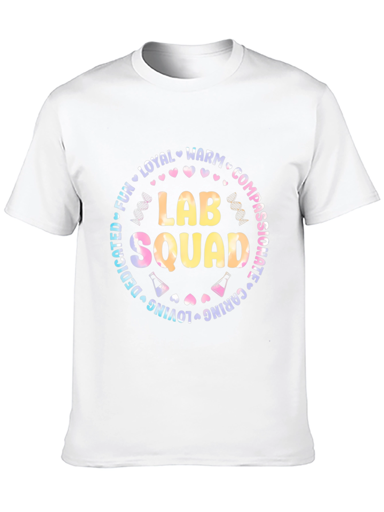 Lab Squad T-Shirt - Dedicated Caring and Fun!