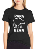 Papa Bear Graphic T-Shirt