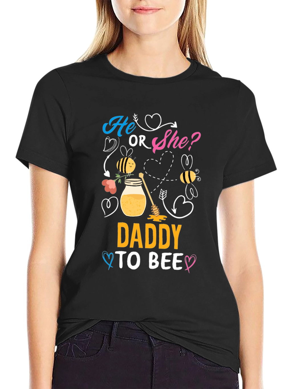 Daddy To Bee T-Shirt - Gender Reveal