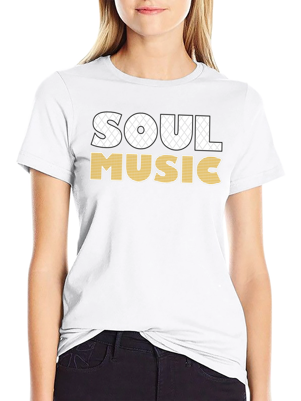 Soul Music Black Graphic Tee