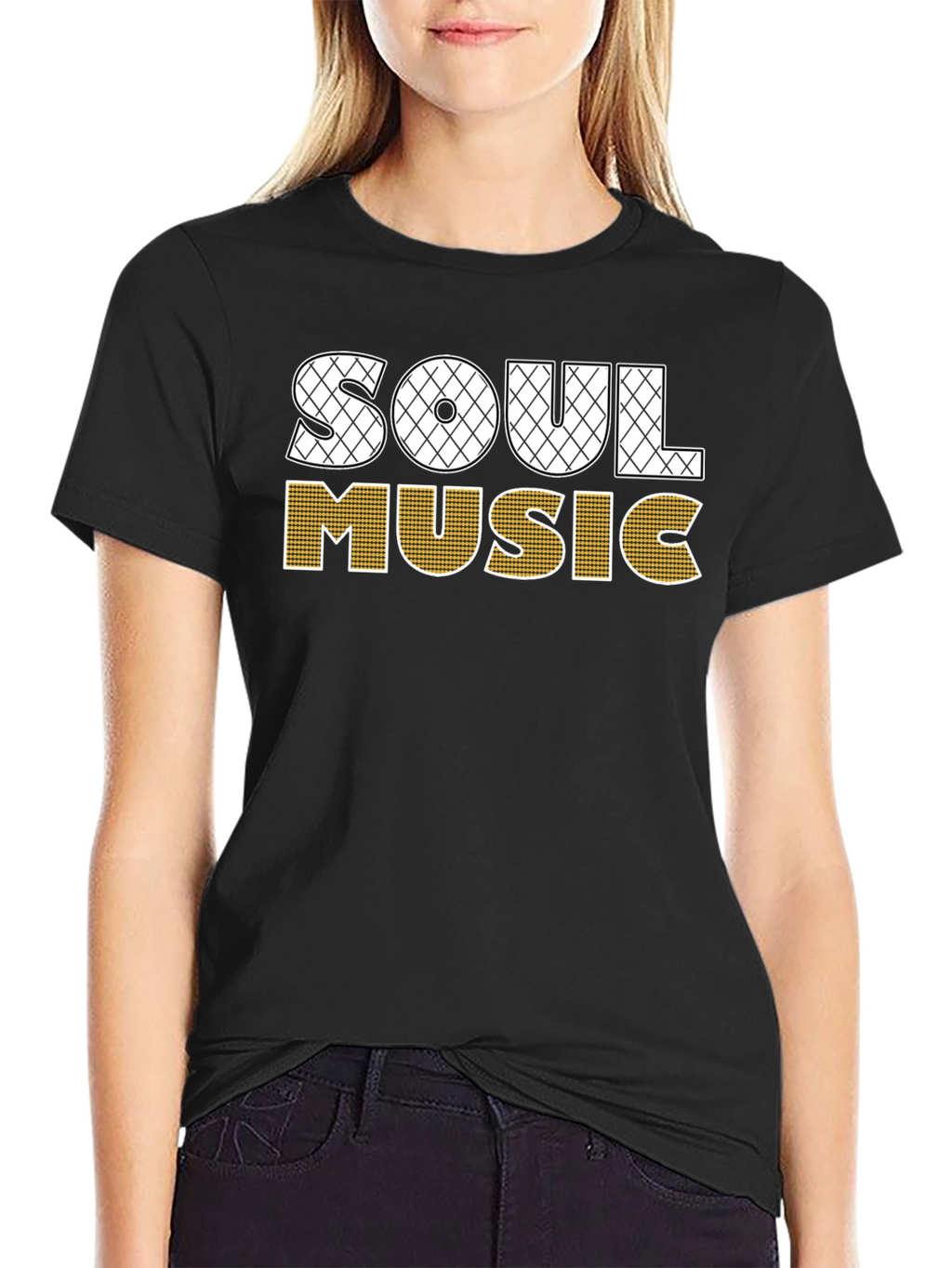 Soul Music Black Graphic Tee