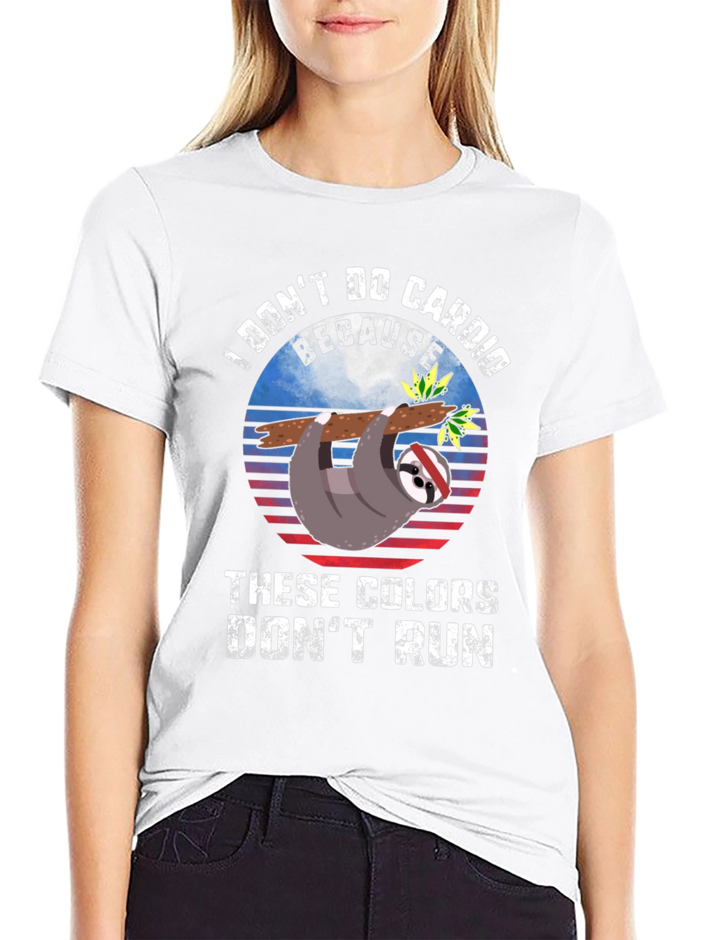 I Dont Do Cardio Sloth T-Shirt