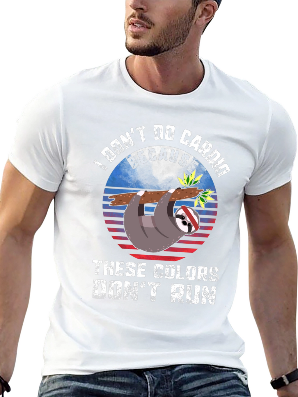 I Dont Do Cardio Sloth T-Shirt