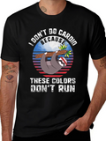 I Dont Do Cardio Sloth T-Shirt