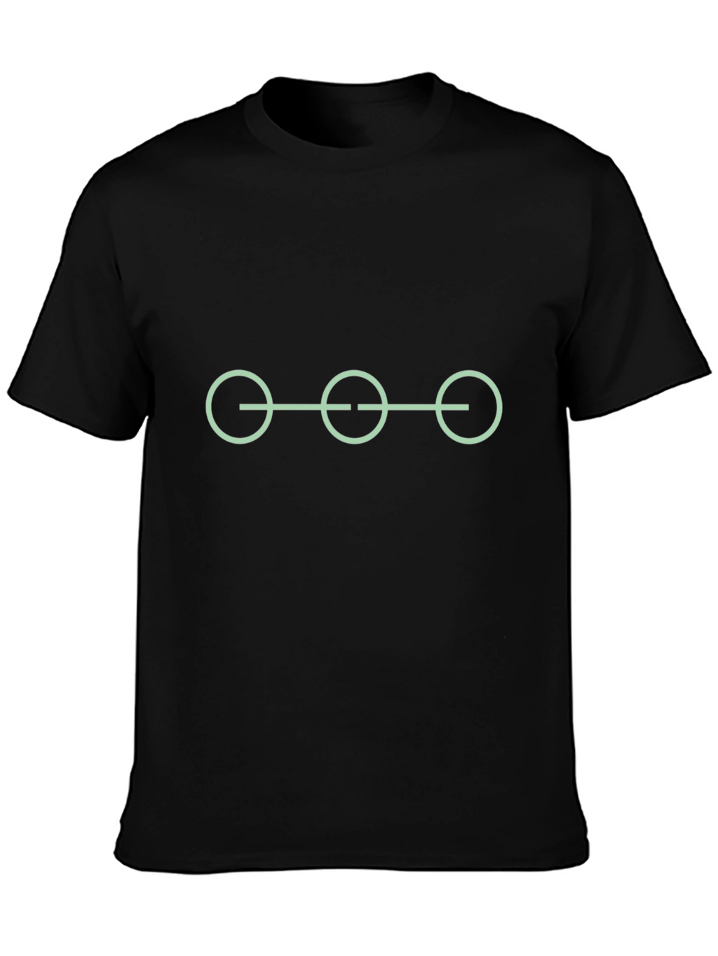 Minimalist Graphic Tee - Three Circles