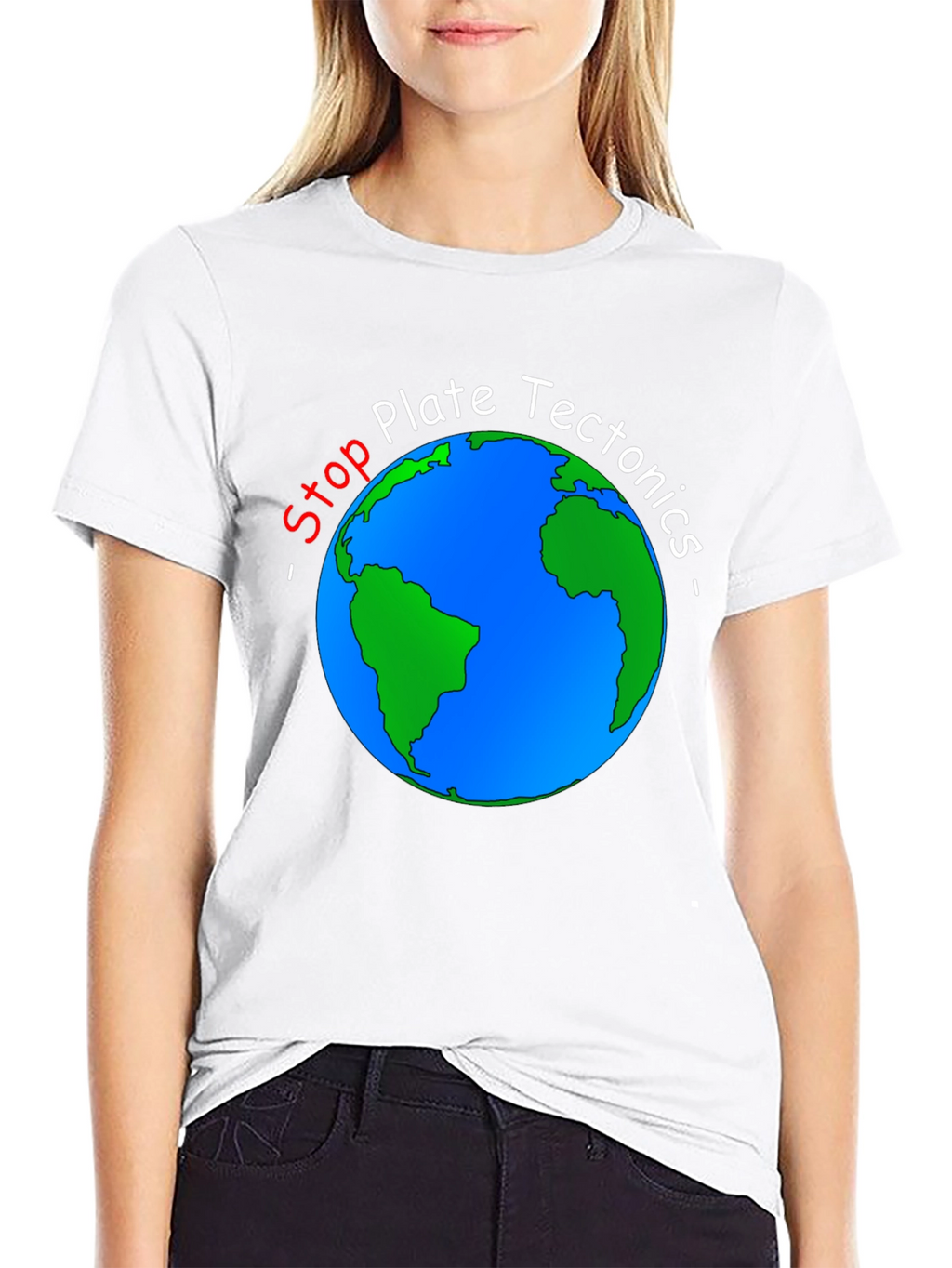 Stop Plate Tectonics Earth Graphic Tee
