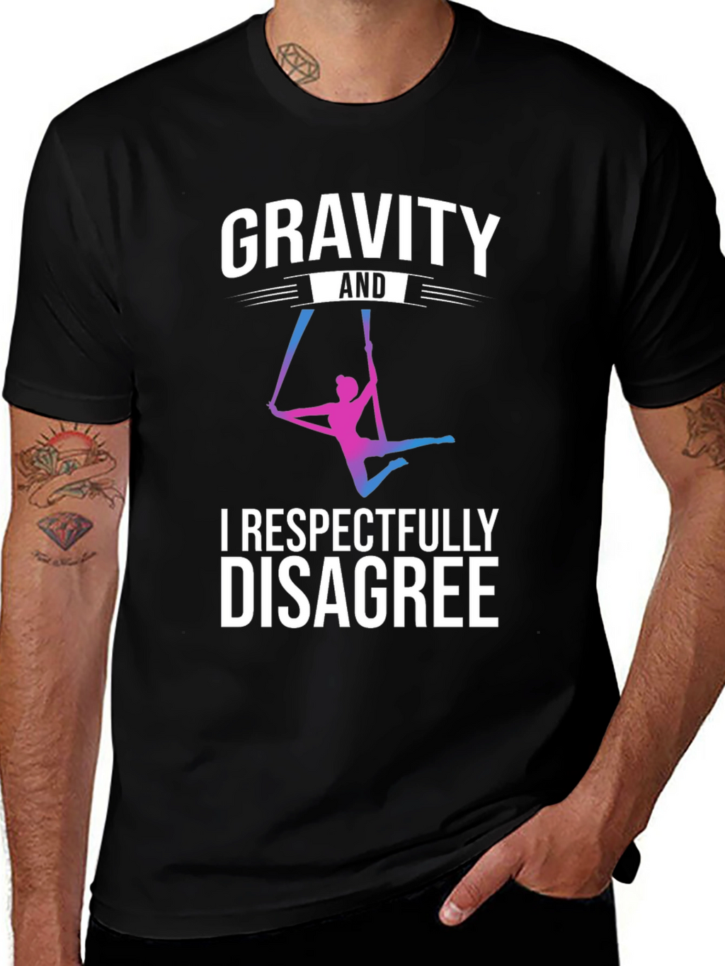 Gravity Disagree Aerial Silk T-Shirt
