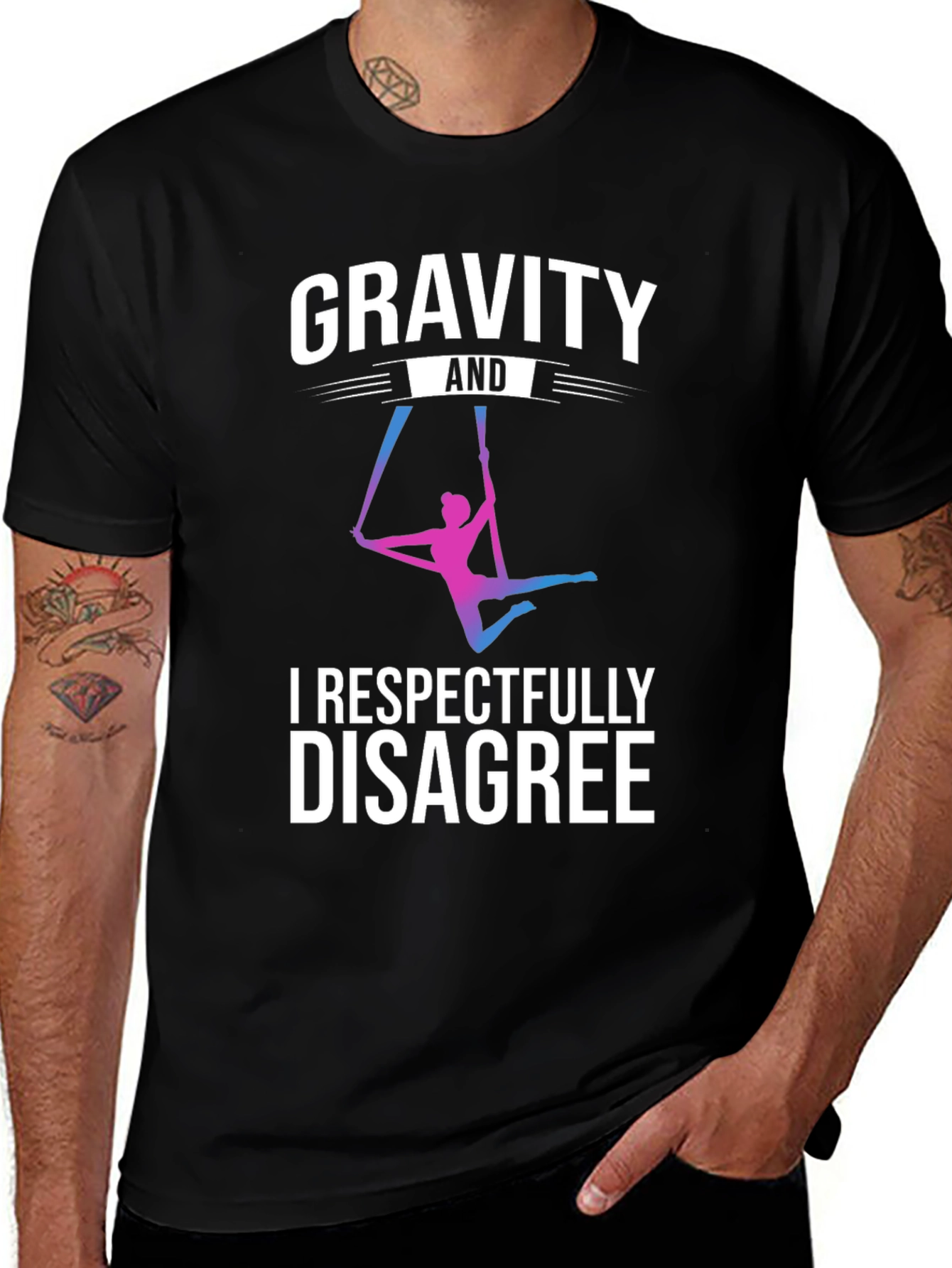Gravity Disagree Aerial Silk T-Shirt
