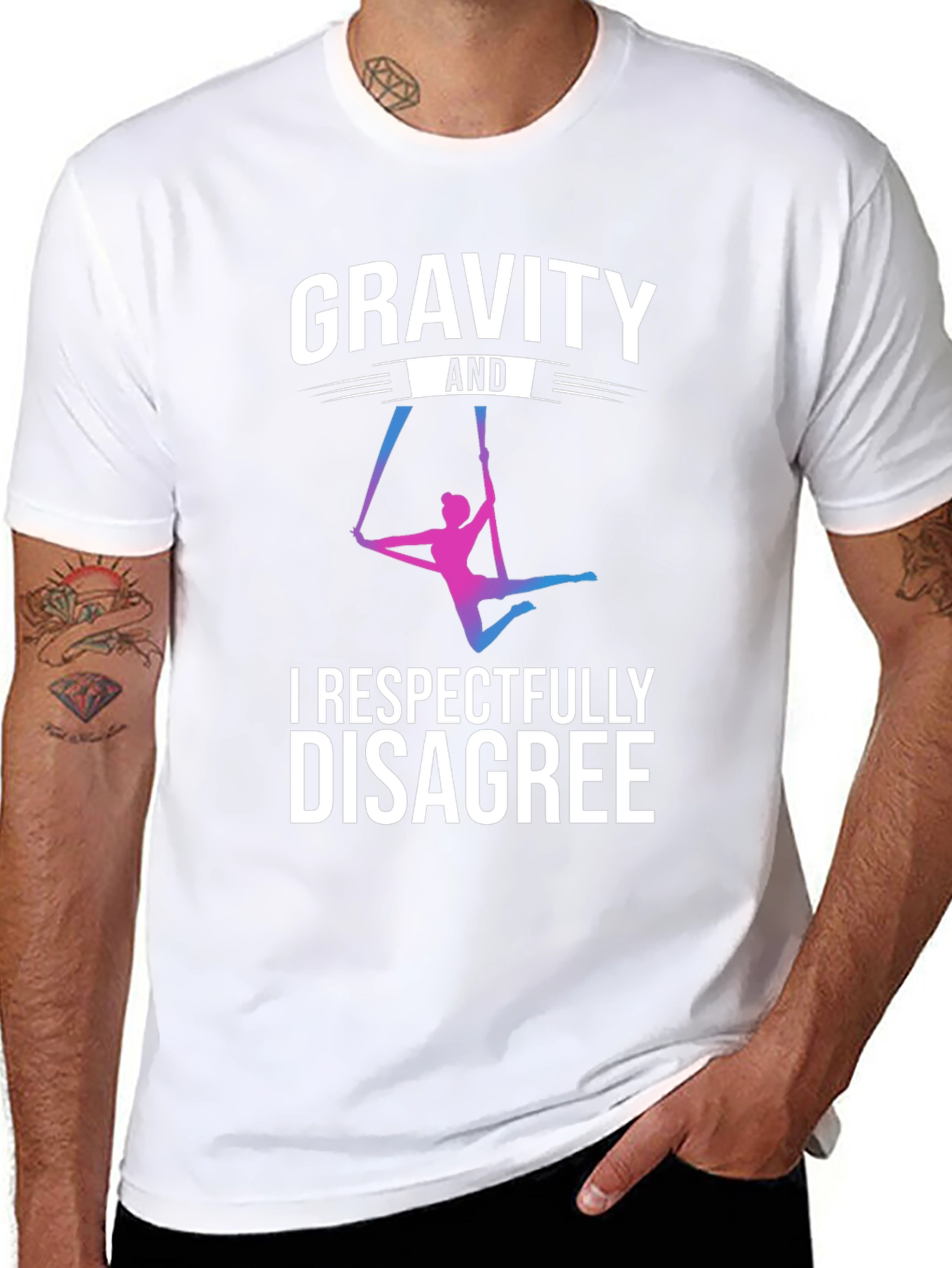 Gravity Disagree Aerial Silk T-Shirt