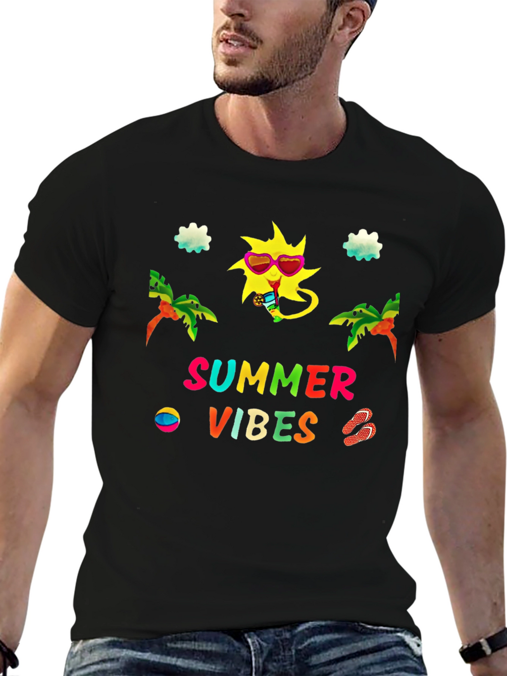 Summer Vibes Graphic Tee - Unisex