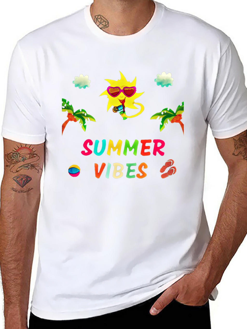 Summer Vibes Graphic Tee - Unisex