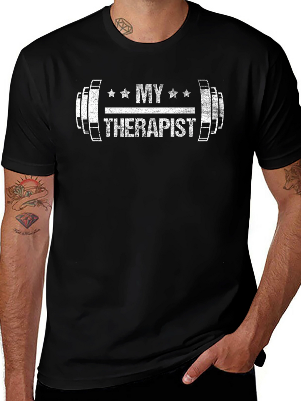 My Therapist is The Gym T-Shirt - Fitness Apparel