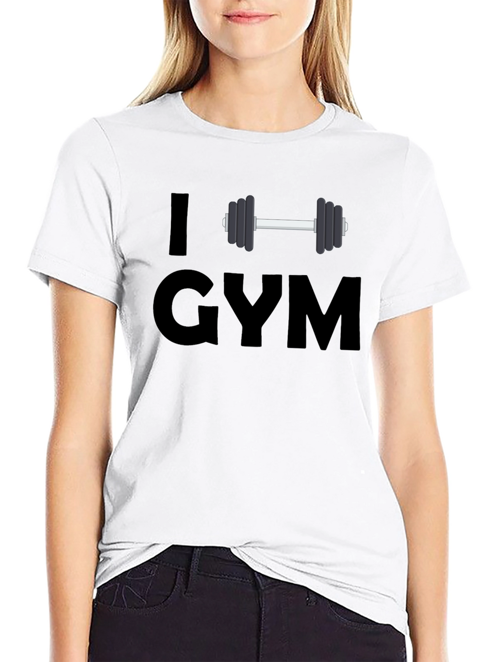 I Love Gym T-Shirt - Workout Fitness Apparel