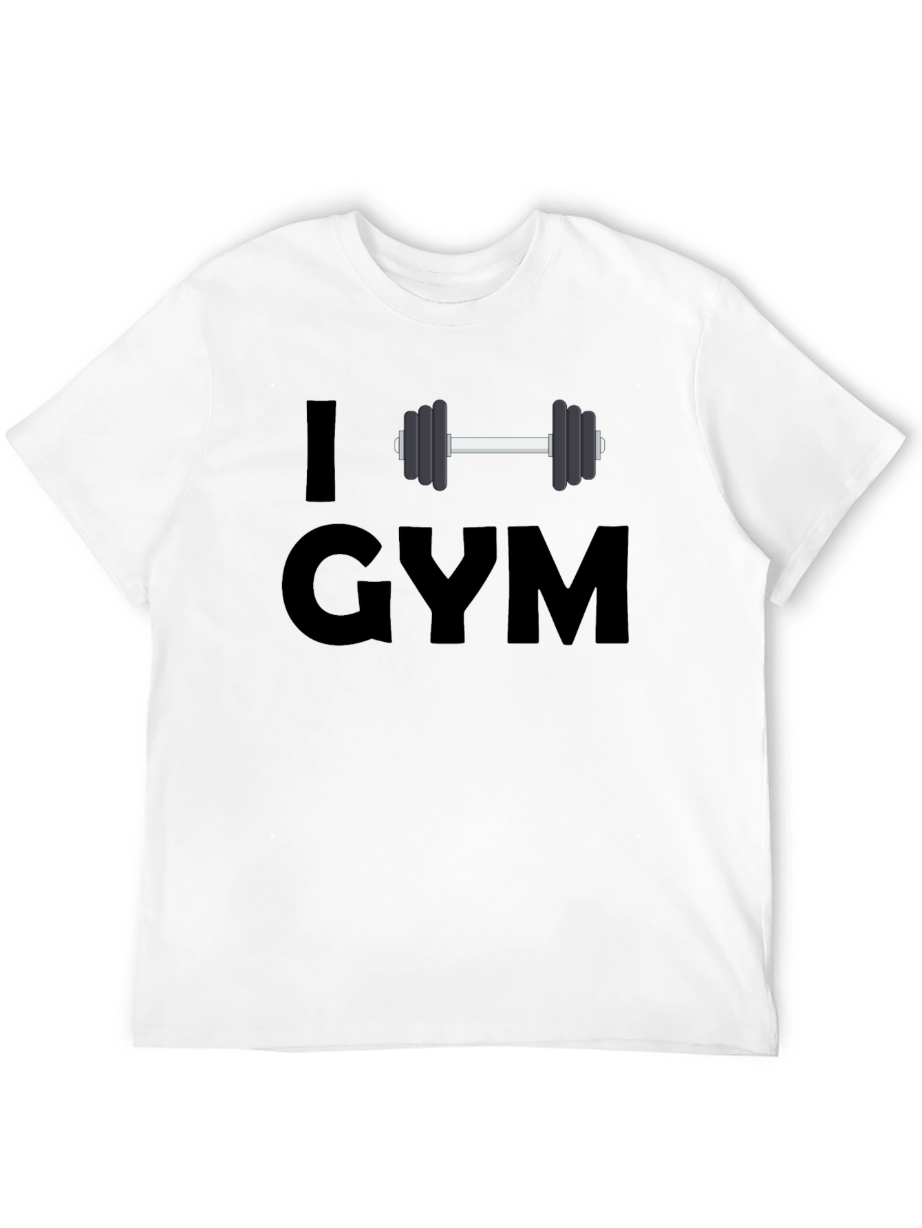 I Love Gym T-Shirt - Workout Fitness Apparel