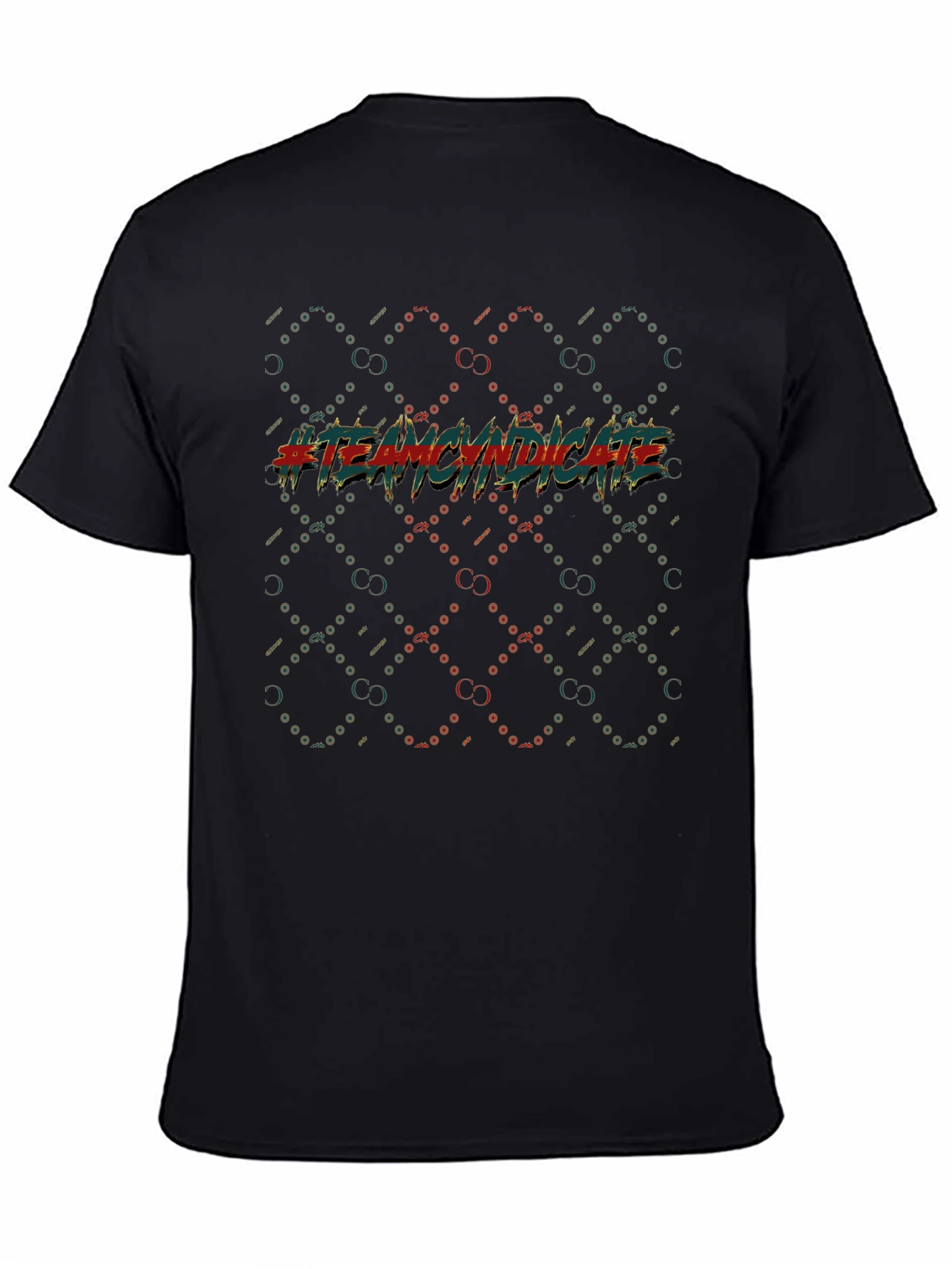 Team Syndicate Graphic Black Tee