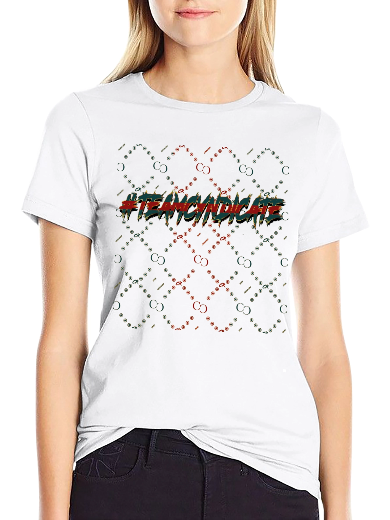 Team Syndicate Graphic Black Tee