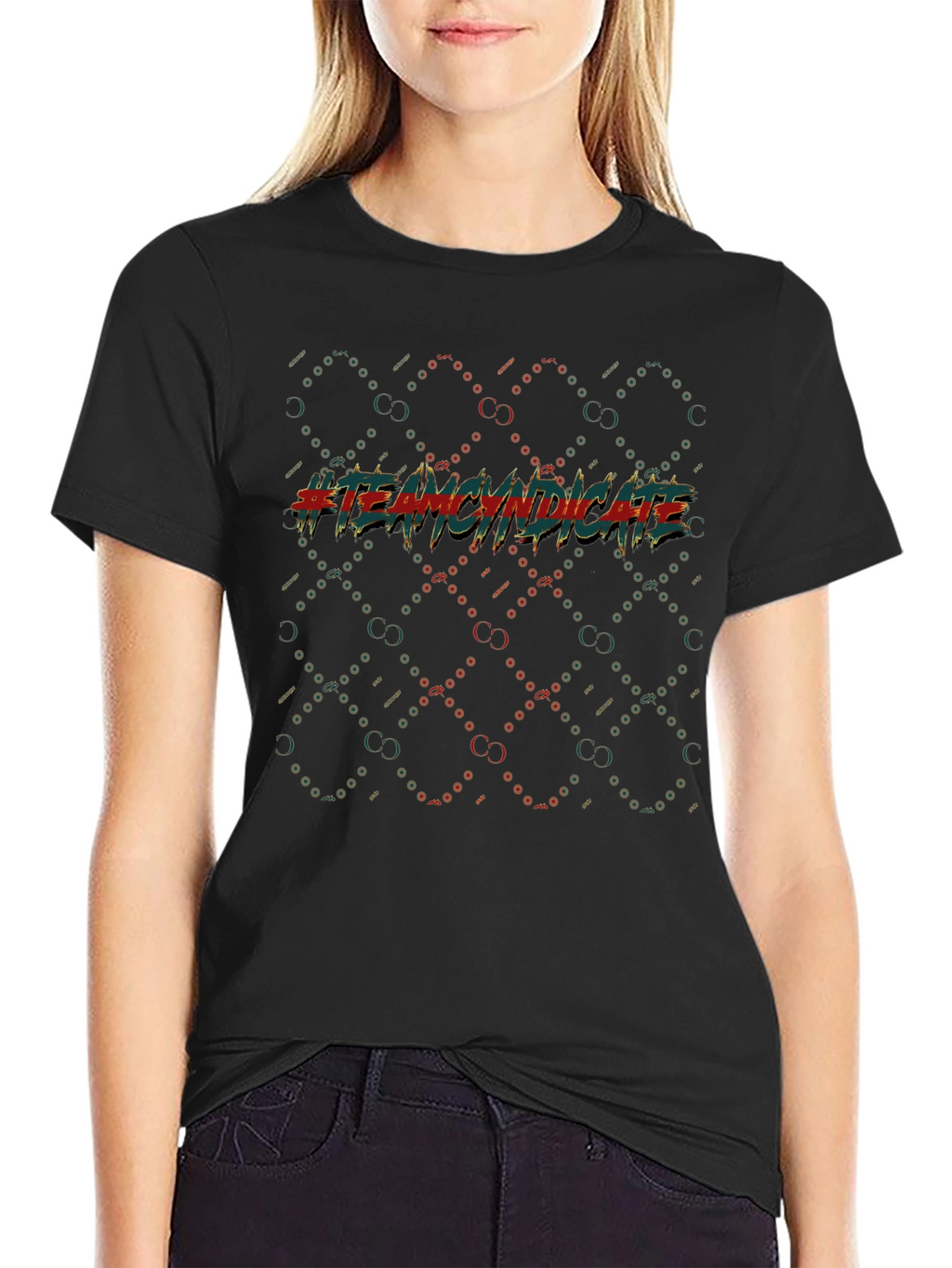 Team Syndicate Graphic Black Tee