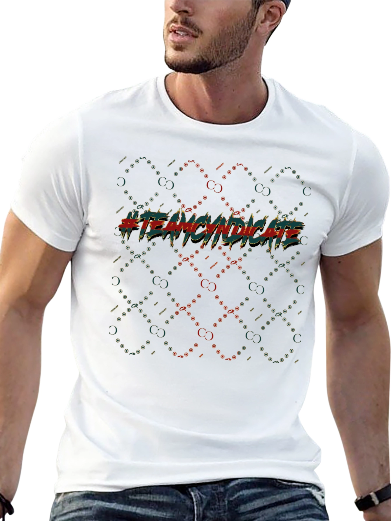 Team Syndicate Graphic Black Tee