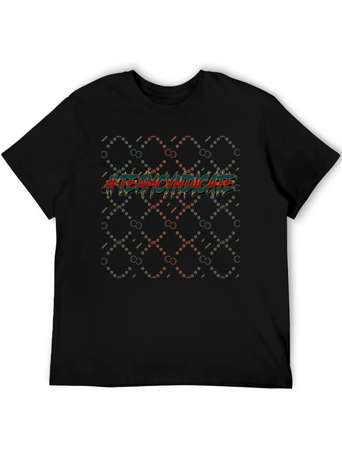 Team Syndicate Graphic Black Tee