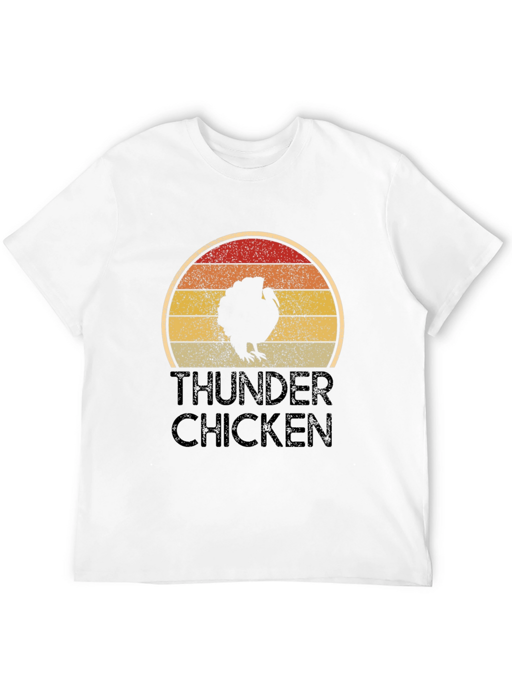 Thunder Chicken T-Shirt - Retro Turkey Design