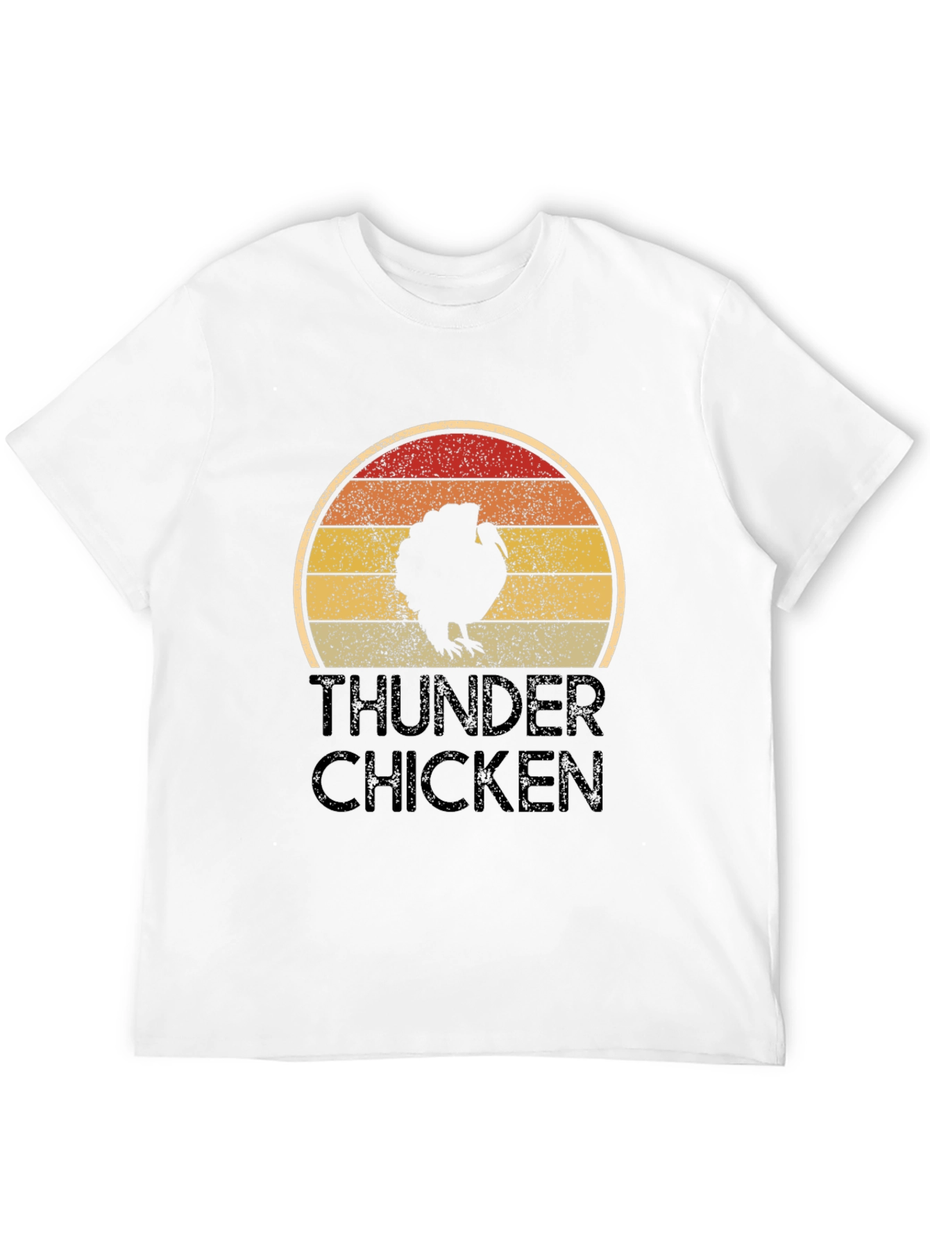 Thunder Chicken T-Shirt - Retro Turkey Design