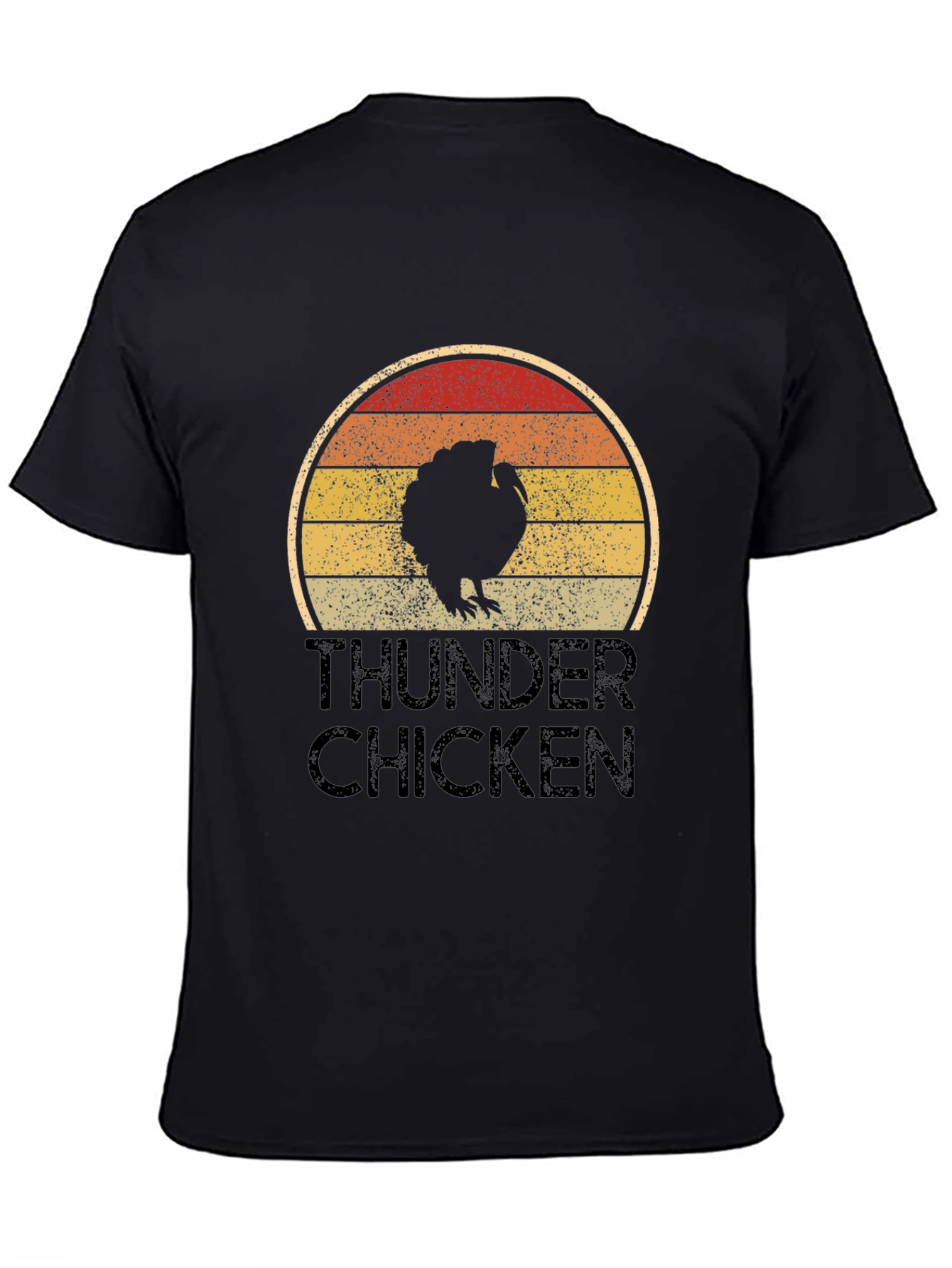 Thunder Chicken T-Shirt - Retro Turkey Design