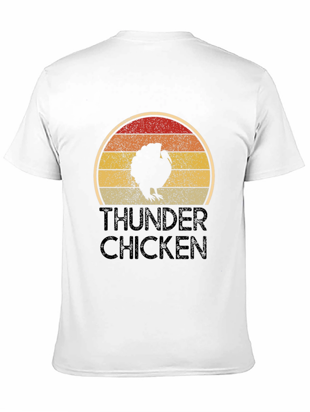 Thunder Chicken T-Shirt - Retro Turkey Design