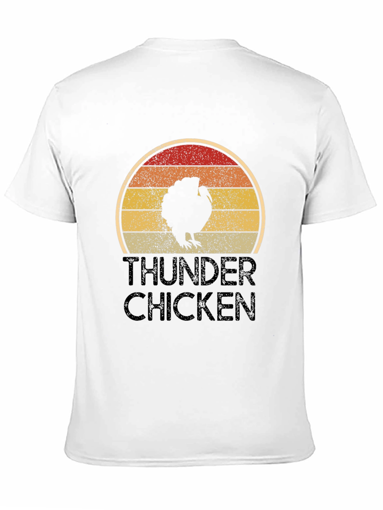Thunder Chicken T-Shirt - Retro Turkey Design
