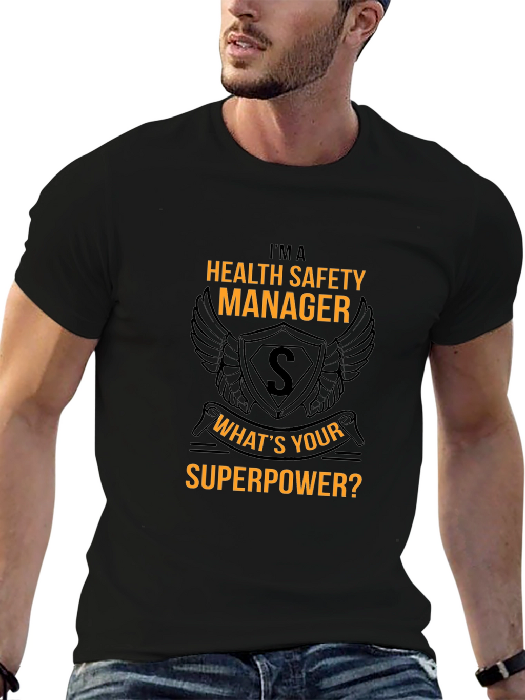 Health Safety Manager Superpower T-Shirt