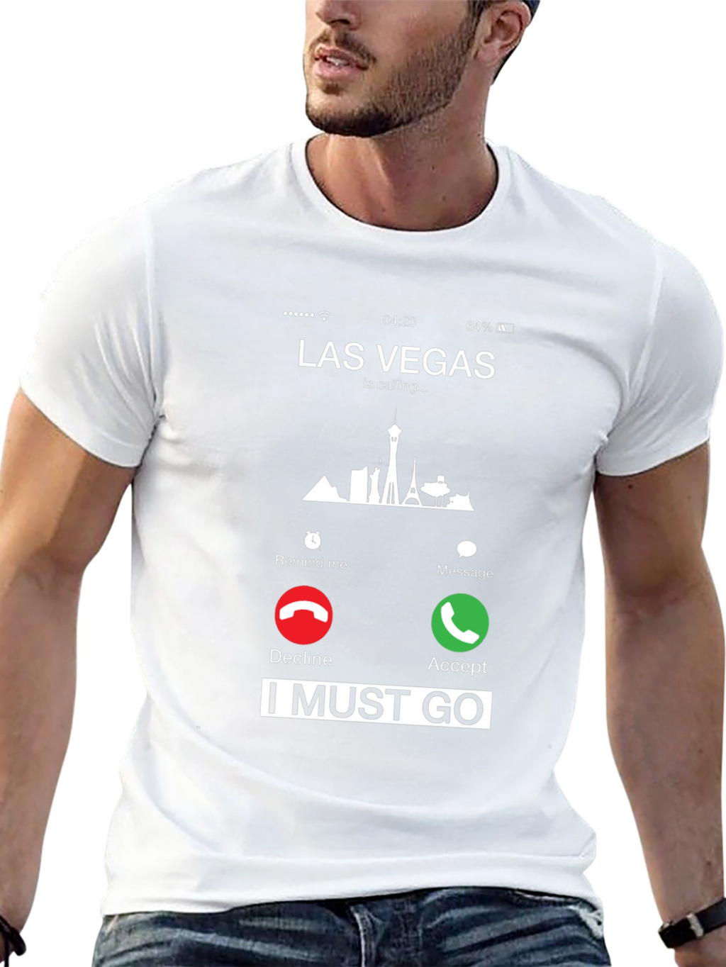 Las Vegas Calling T-Shirt - I Must Go