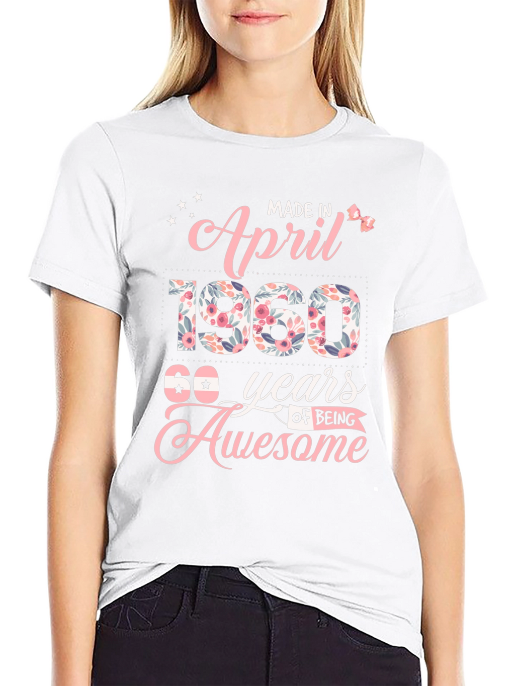 Made in April 1960 60th Birthday T-Shirt