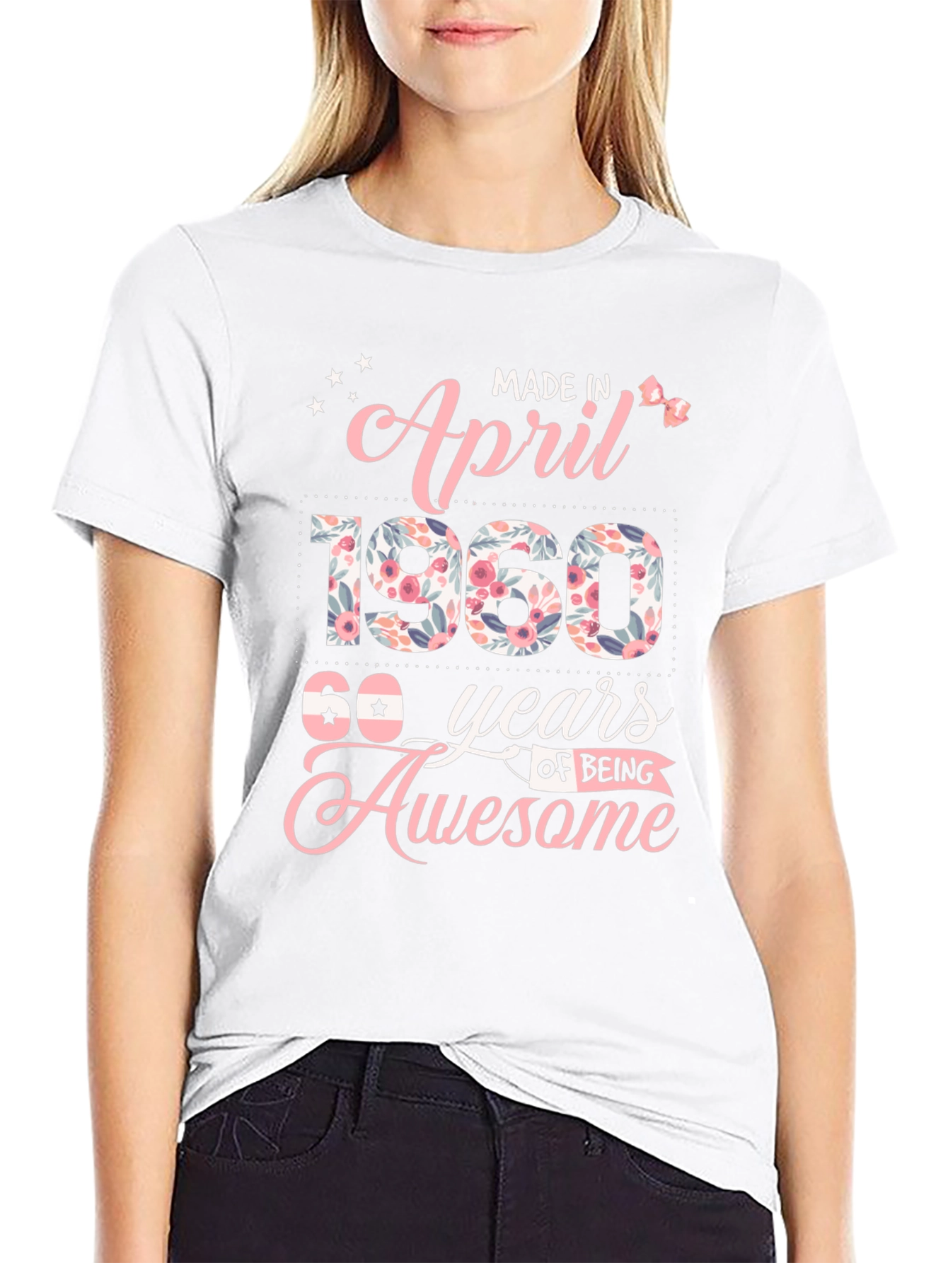 Made in April 1960 60th Birthday T-Shirt