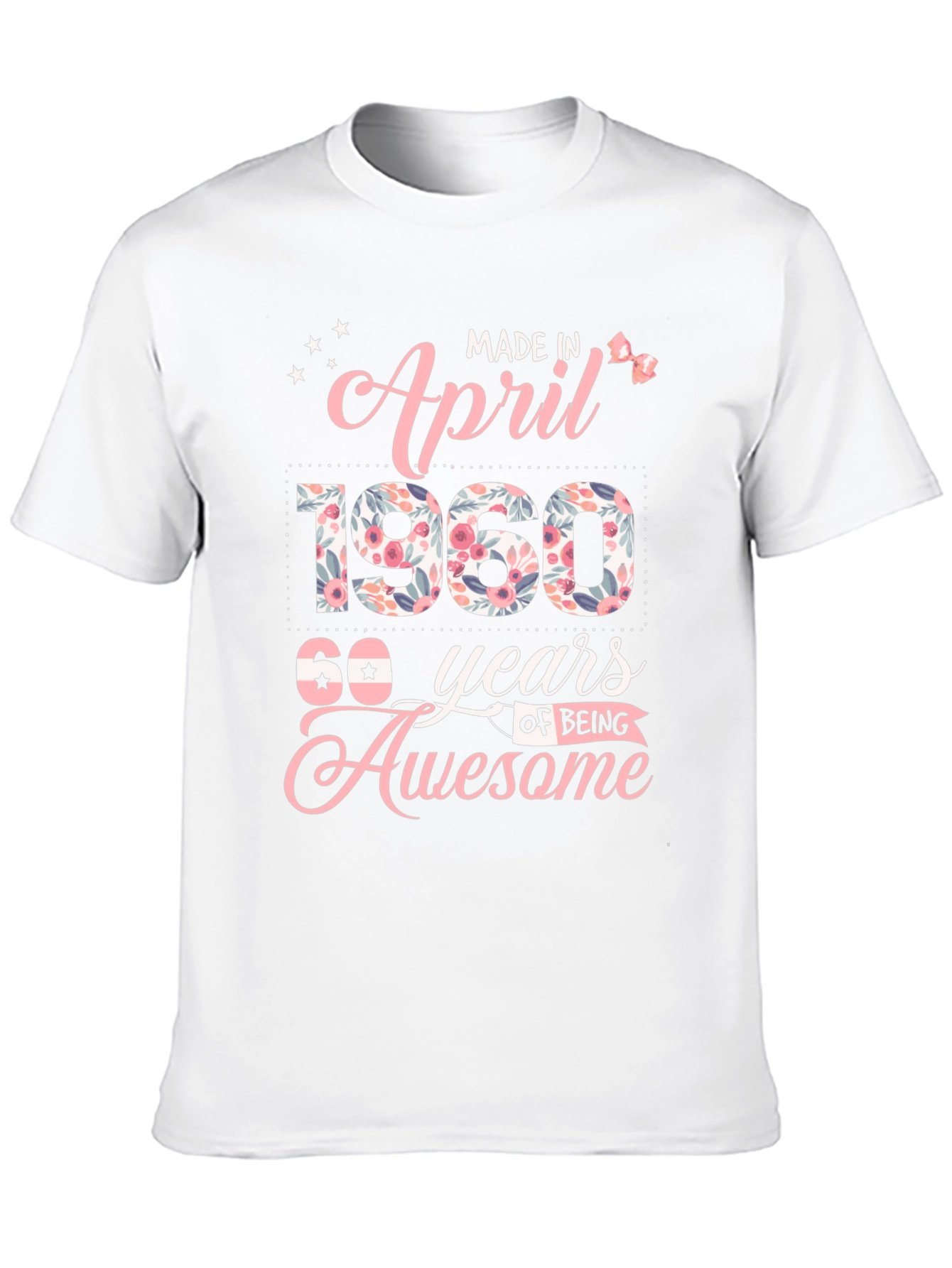 Made in April 1960 60th Birthday T-Shirt