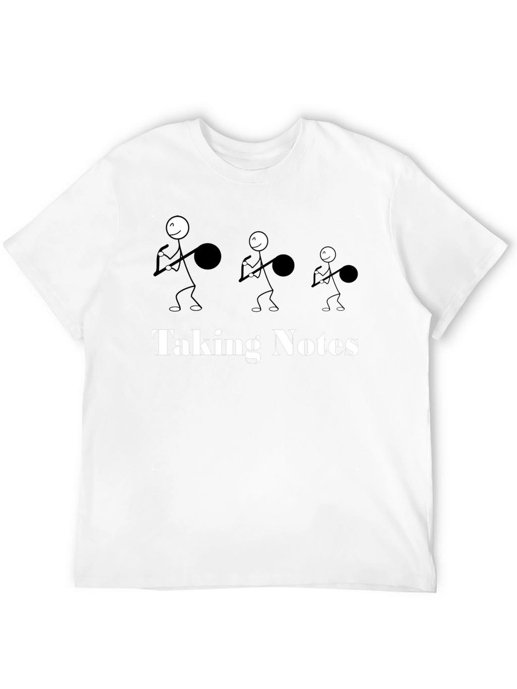 Taking Notes Graphic Tee - Musician T-Shirt