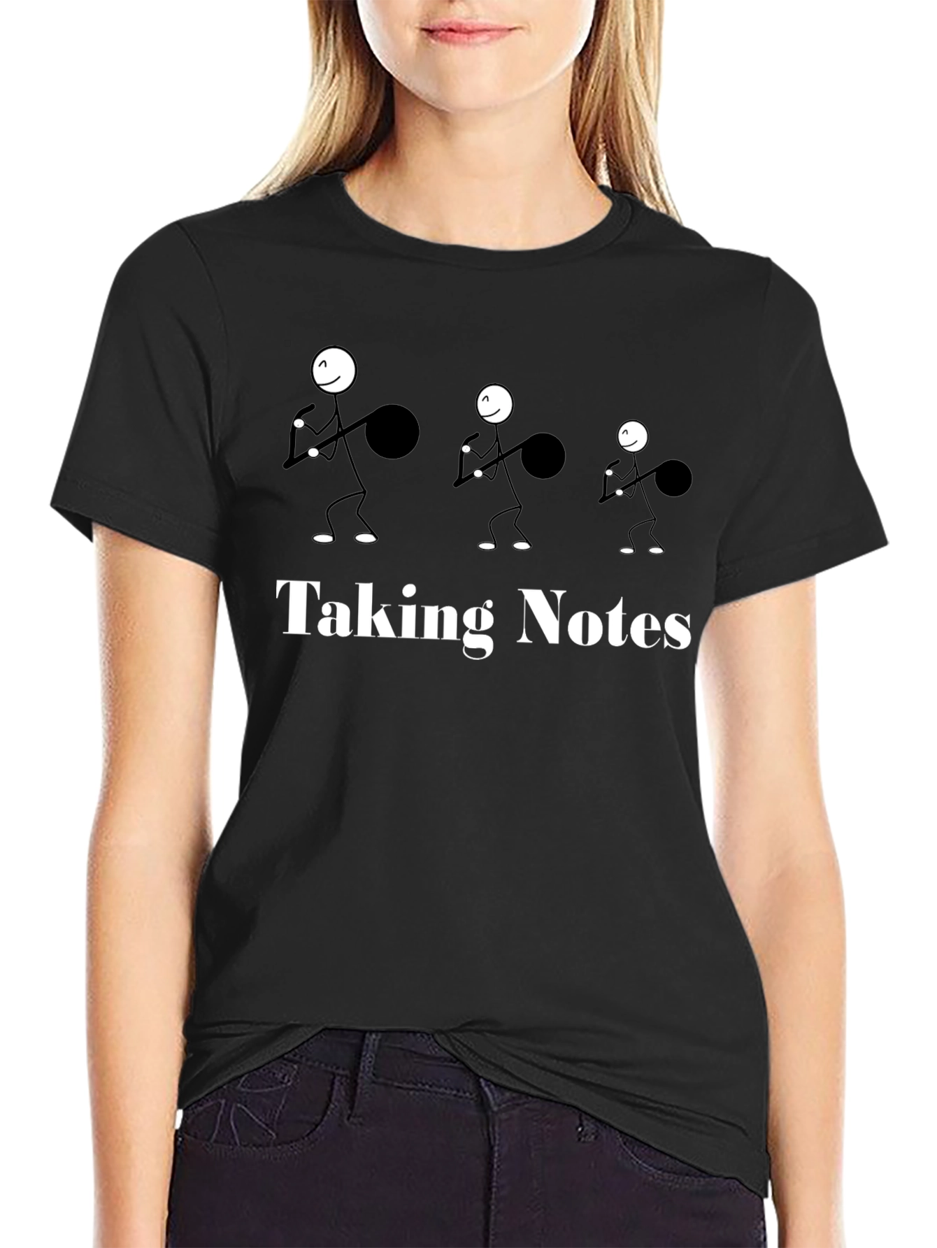 Taking Notes Graphic Tee - Musician T-Shirt