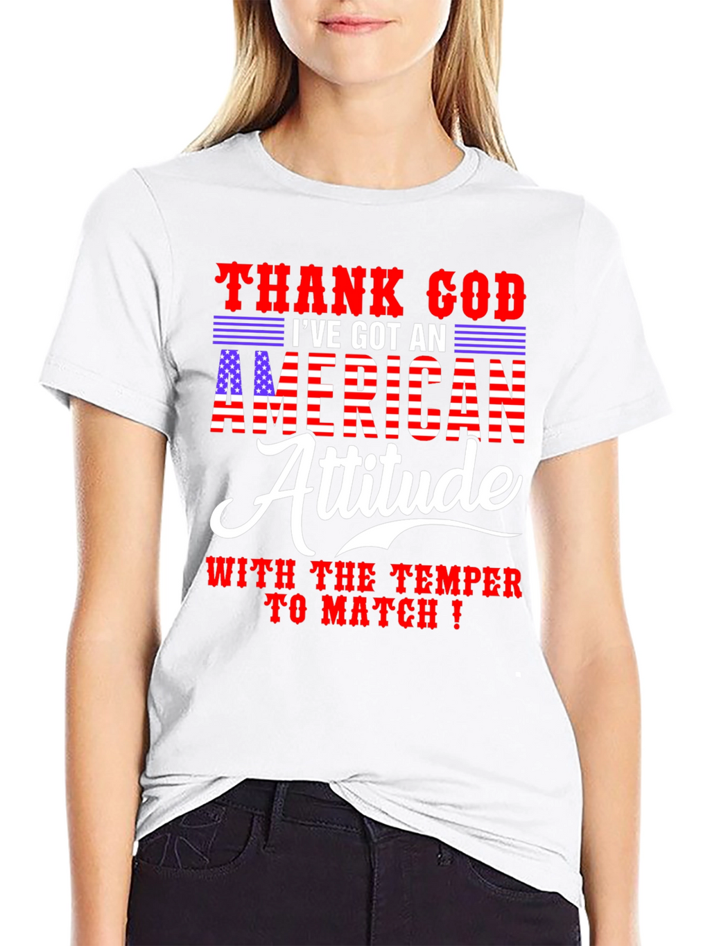 American Attitude Graphic Tee