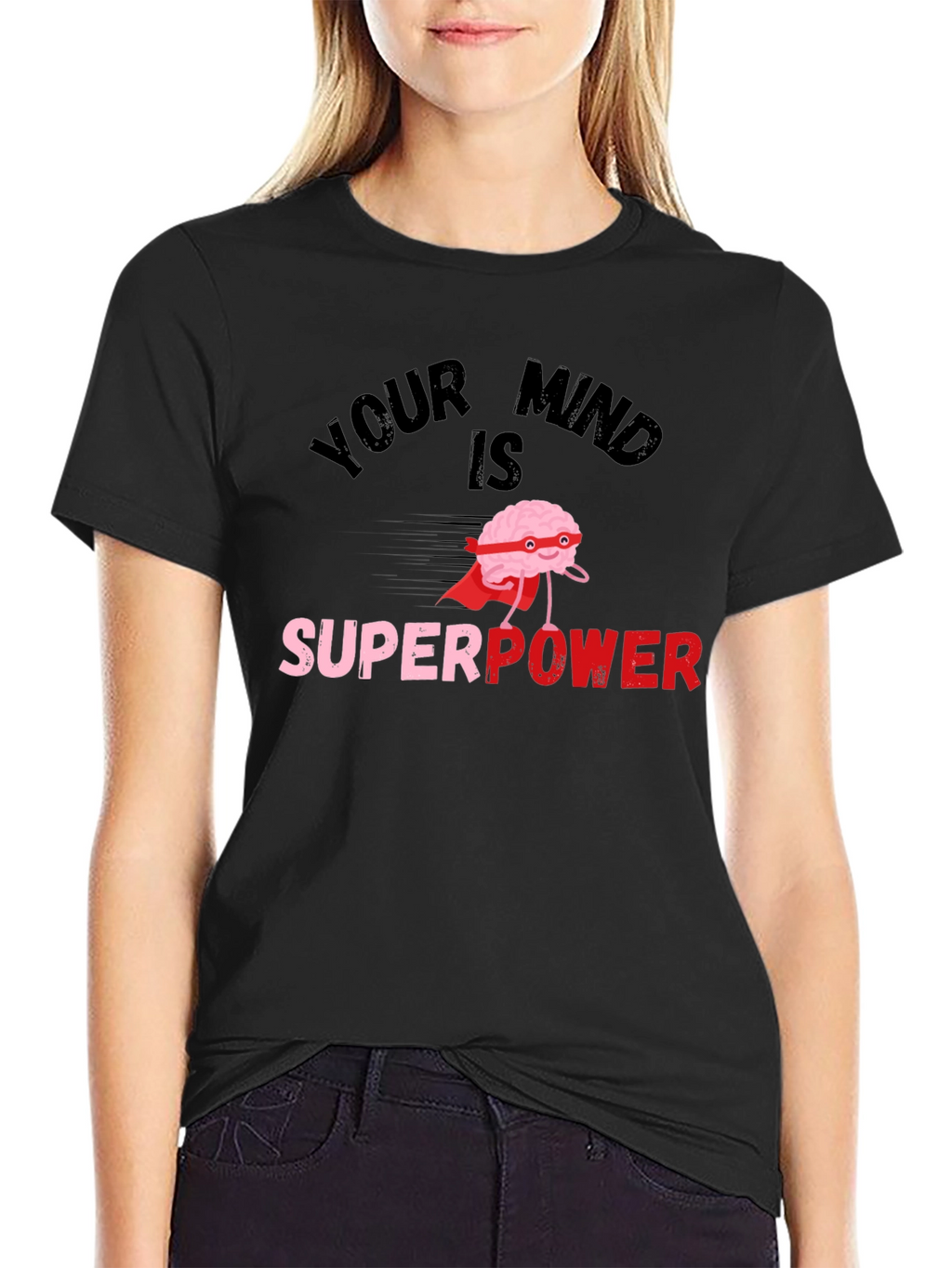 Brain Superpower T-Shirt - Mind Power Tee