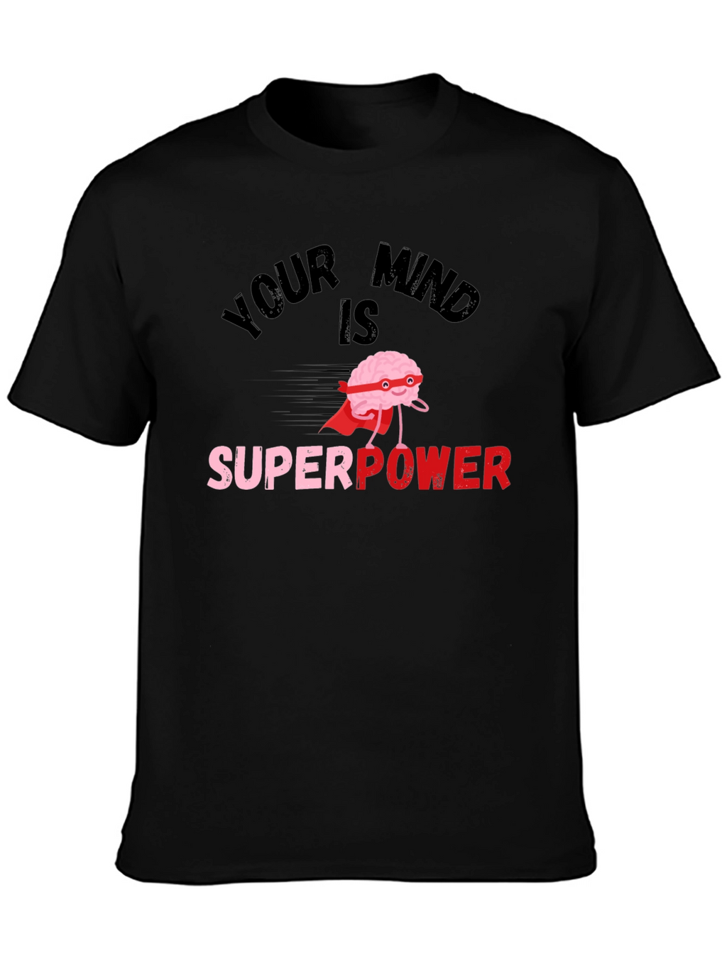 Brain Superpower T-Shirt - Mind Power Tee