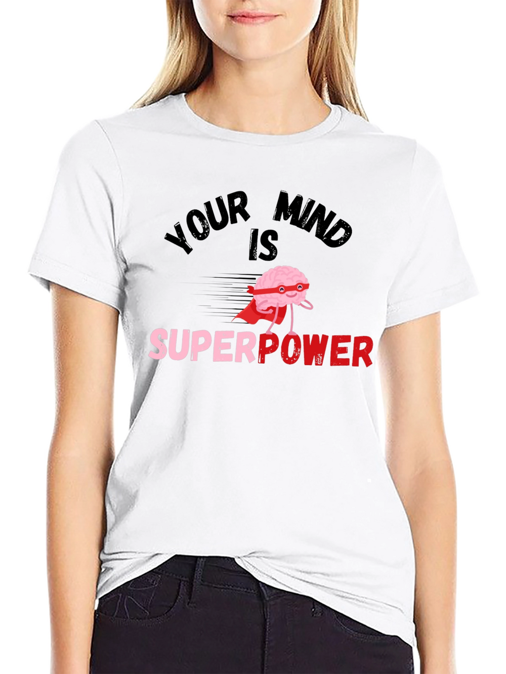 Brain Superpower T-Shirt - Mind Power Tee