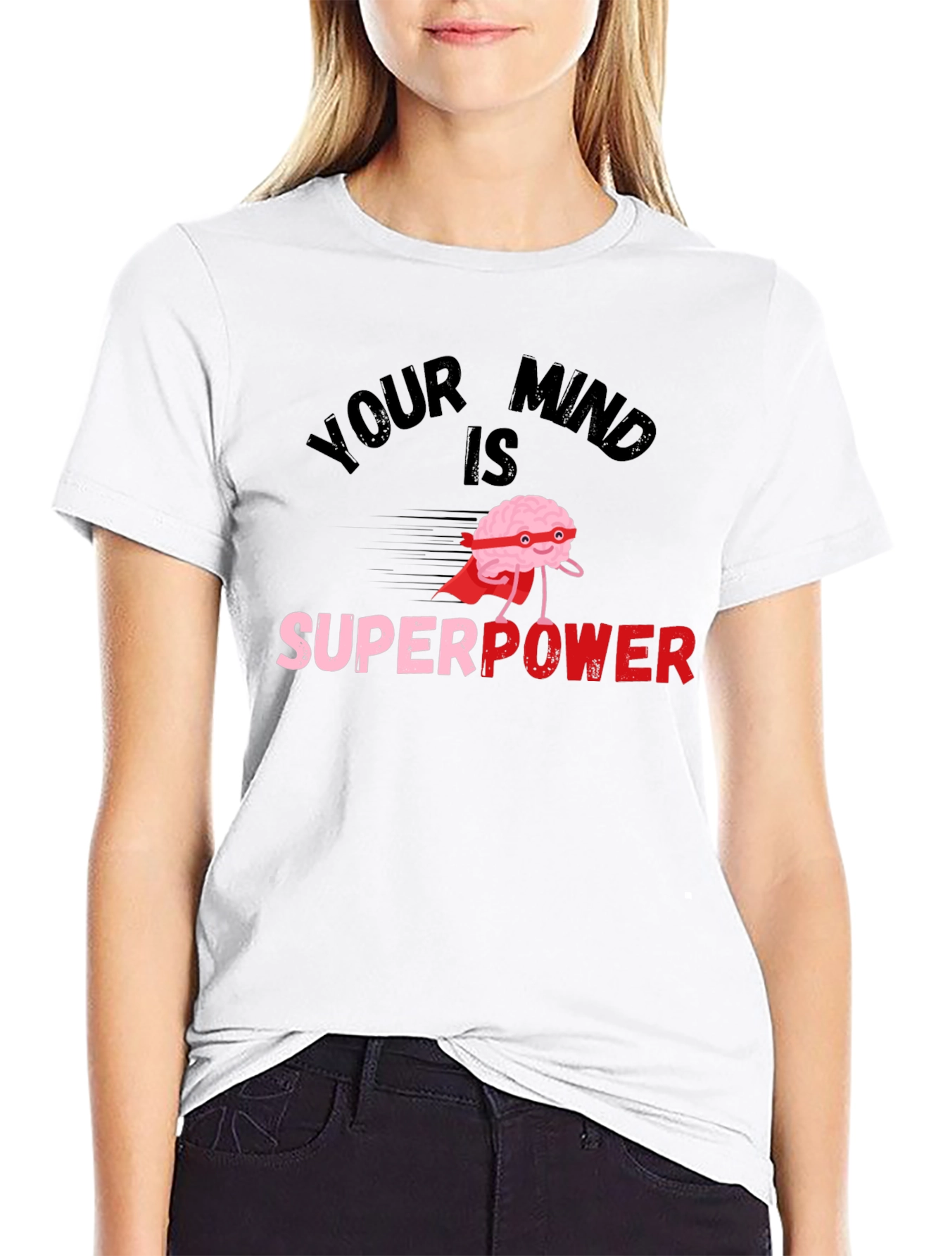 Brain Superpower T-Shirt - Mind Power Tee